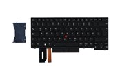 Tastaturen - Lenovo - notebook replacement keyboard - with Trackpoint UltraNav - German - black - Laptop Ersatztastatur - Deutsch - Schwarz - 01YP372