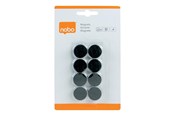 Konferenz und Präsentation - Nobo Magnete, 20 mm, 8 Stück, blau, Blisterverpackung Schwarz - 1901440
