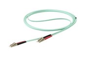 Netzwerk - Kabel - StarTech.com 10m OM4 LC to LC Multimode Duplex Fiber Optic Patch Cable - patch cable - 10 m - aqua - Blau - 10m - 450FBLCLC10