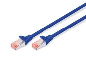Netzwerk - Kabel - DIGITUS CAT 6 S-FTP Patch Cord - 5m - Blau - 5m - DK-1644-050/B