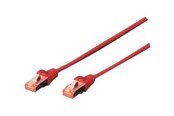 Netzwerk - Kabel - DIGITUS CAT 6 S/FTP Patchk..5m.rot - Rot - 5m - DK-1644-050/R