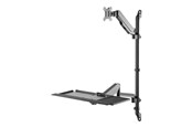 Monitorhalterung - DIGITUS Sit-Stand Workstation Wall Mount - DA-90372