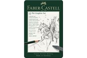 Utensilien zum Schreiben und Zeichnen - Faber-Castell Set Pitt Graphite klein Metalletui - 112972