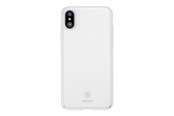 Handys - Cover & Cases - Baseus Thin Case for iPhone X/XS - White - WIAPIPHX-ZB02