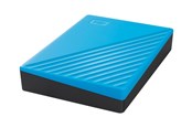 Festplatten - Extern - WD My Passport - Extern Festplatte - 2TB - Blau - WDBYVG0020BBL-WESN