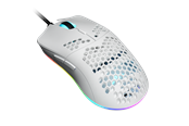 Maus - DUTZO Keiryō RGB - Matt White - Gaming Maus (Weiß mit RGB) - KEIRYO3389-RGB-MW