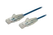 Netzwerk - Kabel - StarTech.com 0.5m CAT6 Cable - Blue Slim CAT6 Patch Cord - Snagless - LSZH - patch cable - 50 cm - blue - Blau - 0.5m - N6PAT50CMBLS