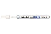 Utensilien zum Schreiben und Zeichnen - Pentel X100W-S White marker 2.0mm Round - X100WS