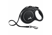 Hunde - Flexi New Classic L leash 8 m black 50 kg - FL-3020