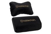 Gaming Stühle - noblechairs Pillow-set for EPIC/ICON/HERO - Black/Gold - Schwarz / Gold - Stoff - NBL-SP-PST-004