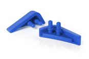 Gehäuselüfter - Noctua NA-SAVP3 chromax.blue Anti-Vibration - Muffler Aufwand - Blau - NA-SAVP3.blue