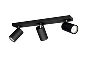 Lampen - Philips Kosipo spotschiene, 3xGU10, schwarz - 915005532101