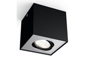 Lampen - Philips BOX single spot black 1x4.5W SELV - 915005528001