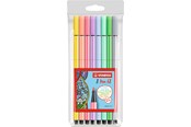 Hobby-Zubehör - STABILO Premium-Filzstift - Pen 68 - 8er Pack - Pastellfarben - 68/8-01