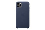 Handys - Cover & Cases - Apple iPhone 11 Pro Max Leather Case - Blue - MX0G2ZM/A