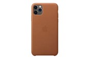 Handys - Cover & Cases - Apple iPhone 11 Pro Max Leather Case - Brown - MX0D2ZM/A