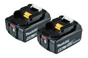 Akkus & Ladegeräte - Makita 18v battery bl1850 5.0ah li-ion 2pcs - 197288-2