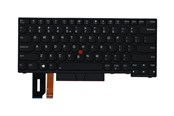 Tastaturen - Lenovo Lite-On - Laptop Ersatztastatur - Englisch (US) - Schwarz - 01YP389