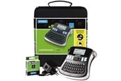 Label printer - DYMO LabelManager 210D Beschriftungsgerät, mit 12mm schwarz auf weiß D1 Etiketten & Tragetasche - 2094492