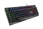 Tastaturen - Inter-Tech Nitrox NK-2000ME - Tastaturen - Deutsch - Schwarz - 88884100