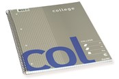 Blöcke, Formulare und Notizbücher - Bantex Col College Pad Squared Punched Holes A4 - 1733922-000