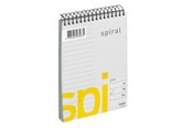 Blöcke, Formulare und Notizbücher - Bantex Light Spi Spiral Pad A6 Ruled - 100302753