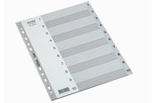Taschen, Umschläge und Register - Bantex Strong Line-Index Grey A4 1-10 Grey - 100204665