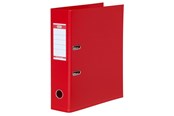 Briefordner und Ringmappen - ELBA  "Strong-Line" Lever Arch File PP exchangeable spine label   Red A4 8 cm - 100400539
