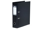 Briefordner und Ringmappen - ELBA  "Strong-Line" Lever Arch File PP exchangeable spine label  Black A4 8 cm - 100400540