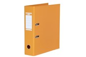 Briefordner und Ringmappen - ELBA  "Strong-Line" Lever Arch File PP exchangeable spine label  Orange A4 8 cm - 100400542