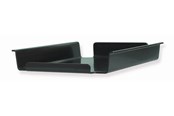 Schreibtischzubehör - Bantex Vision Letter Tray Black - 100400359