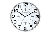 Einrichtung - Unilux Pop Clock metal grey - 400094283