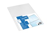Taschen, Umschläge und Register - Bantex Bag of 10 10x15cm Punched pockets for photographs PP smooth colourless - 100080935
