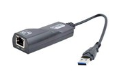 Netzwerkadapter (Netzkarte, Druckserver, u.s.w.) - Gembird NIC-U3-02 USB 3.0 Gigabit LAN adapter - NIC-U3-02
