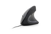 Maus - Gembird Ergonomic 6-button wired optical mouse - Vertical mouse (Schwarz) - MUS-ERGO-01