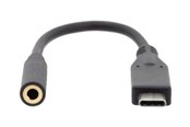 Display Kabel - DIGITUS USB-C to headphone jack adapter - audio / USB - 20 cm - AK-300321-002-S