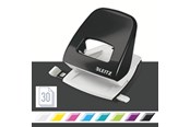 Locher und Tacker - Leitz NeXXt WOW Bürolocher (Metall) Schwarz - 50081095