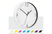 Einrichtung - Leitz WOW Wanduhr Weiß - 90150001