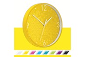 Einrichtung - Leitz WOW Wanduhr Gelb - 90150016
