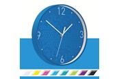 Einrichtung - Leitz WOW Wanduhr Blau - 90150036