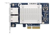 Netzwerkadapter (Netzkarte, Druckserver, u.s.w.) - QNAP dual port 5GbE multi-Gig exp card/ PCIe suppo - QXG-5G2T-111C