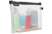Freizeit & Reisen - Leitz WOW Traveller Zip-Beutel wasserabweisend Kosmetik Schwarz - 40140095
