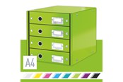 Archivierung und Aufbewahrung - Leitz  Click & Store WOW Schubladenset (4 Schubladen) Grün - 60490054