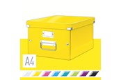 Archivierung und Aufbewahrung - Leitz Click & Store WOW Aufbewahrungs- und Transportbox Mittel (Für A4) Gelb - 60440016
