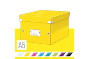 Archivierung und Aufbewahrung - Leitz  Click & Store WOW Aufbewahrungs- und Transportbox Klein (Für A5) Gelb - 60430016