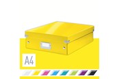 Archivierung und Aufbewahrung - Leitz Click & Store WOW Organisationsbox Mittel Gelb - 60580016