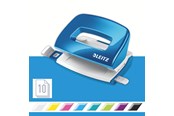 Locher und Tacker - Leitz NeXXt WOW Mini-Locher Blau - 50601036