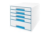 Archivierung und Aufbewahrung - Leitz WOW CUBE Schubladenbox Blau - 52142036