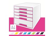 Archivierung und Aufbewahrung - Leitz WOW CUBE Schubladenbox Pink - 52142023