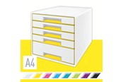 Schreibtischzubehör - Leitz WOW CUBE Schubladenbox Gelb - 52142016